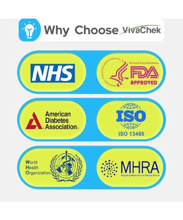 VivaChek ECO Plus Diabetes Test Strips & Lancets Kit - 100 No Coding Blood Glucose Test Strips for UK Diabetics - Buy Online on GoSupps.com