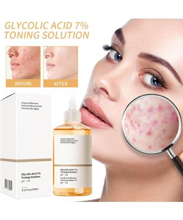 Glycolic Acid 7% Toning Solution Glycolic Acid Toner Glycolic Acid 7% Toning Resurfacing Solution Moisturize & Strengthen Skin Exfoliating Glycolic Acid 7% Toning Solution - Buy Online on GoSupps.com