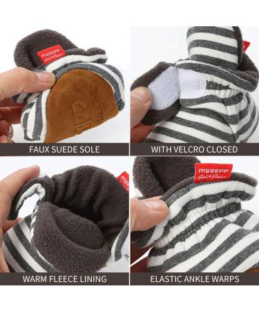 EDOTON Unisex Winter Newborn Boots | Non-Slip Sole | Adjustable Bootie Sock | 0-6 Months - Buy Online on GoSupps.com