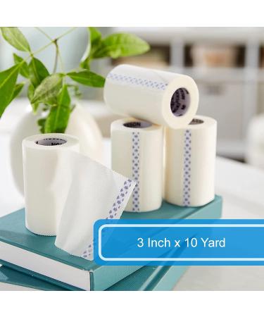 McKesson Surgical Tape Non-Sterile Silk-Like Cloth 3 x 10 yd - 4 Rolls - Buy Online on GoSupps.com