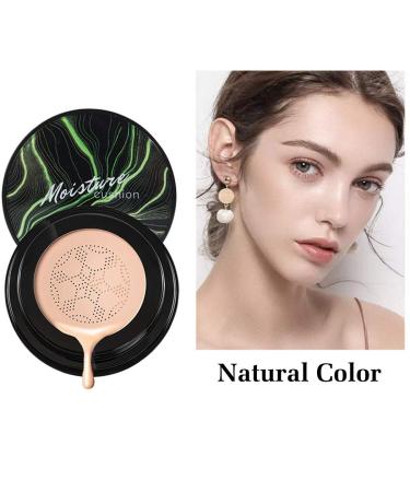 Moisturizing CC Cream with Mushroom Head Brush - Marble Shade | Waterproof Makeup Foundation for Women - Buy Online on GoSupps.com