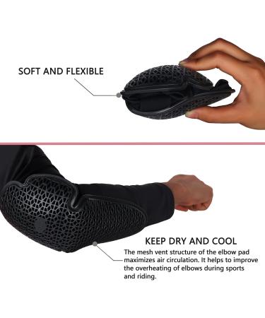 Surlim Elbow Protection Pads - Black Large | MTB & Skateboarding Elbow Guards - Buy Online on GoSupps.com