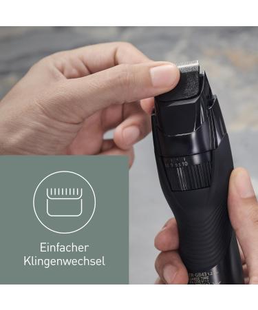 Buy Panasonic Wer9606Y136 Replacement Trimmer Blade for ER-GY10CM ER-GB Series | Japanese Stainless Steel | International Shipping - Buy Online on GoSupps.com