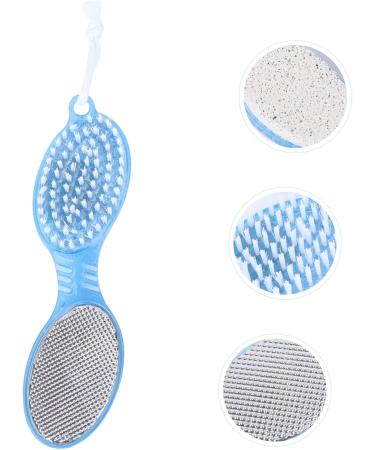 Ipetboom Foot Scrub 4 1 Handle Nail Brush Pedicure Foot File Foot Scrubber Stone Foot Exfoliator Nails Cleaner Foot Pumice Fingernail Scrub Brush Pumice Stone Callus Nail File Exfoliating - Buy Online on GoSupps.com