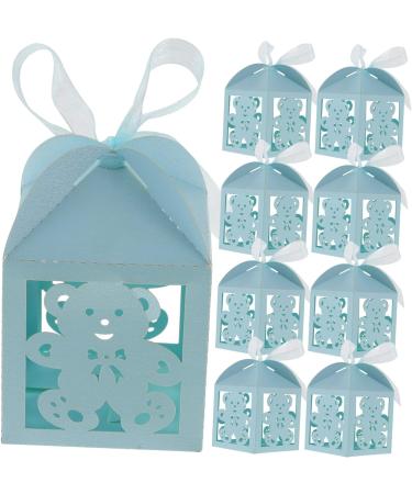 HOMSFOU 250 pcs manual wedding candy cases bride packing box carton candy box Christmas soap box candy gift cloth biscuit box wedding macaron box chocolate candy gift gift candy hollow - Buy Online on GoSupps.com