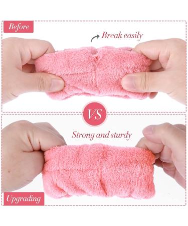 Sibba 2-Piece Microfiber Wrist Wash Bands for Women - Absorbent Sweatbands in Pink for Girls - Prevent Water Spills on Arms - Buy Online on GoSupps.com