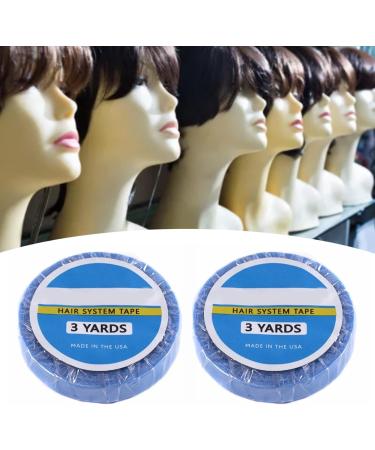 2 Rolls of Tape Extensions Glue Double-sided Adhesive Tape Wig Support Tape Replacement Tape for Tape in Hair Extensions Waterproof Sweat-proof Strong Adhesive Hair System - Buy Online on GoSupps.com