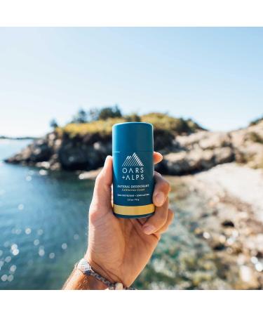 Oars + Alps Aluminum Free Deodorant for Men and Women Dermatologist Tested and Made with Clean Ingredients Vegan California Coast 2 Pack 2.6 Oz Each 2ct - California Coast 5.2 Ounce (Pack of 1) - Buy Online on GoSupps.com