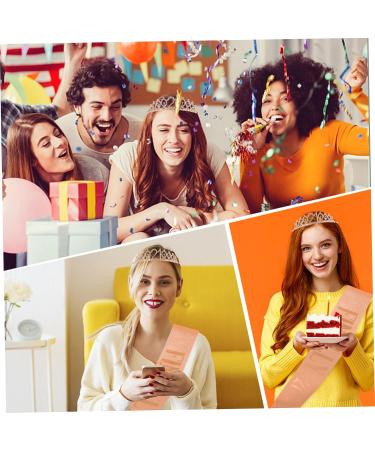 Beaupretty 2 Sets Party Decoration Party Favor Ornament Sash Birthday Party Supplies Birthday Party Sash Cloth Sash Adornment Sash Party Decor Sash Party Girl Sash - Buy Online on GoSupps.com