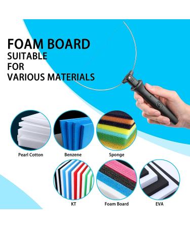 Aolloa 4 in 1 Hot Foam Cutter Set with Digital Voltage Controller | Electric Cutting Machine Pen Kit for Polyethylene Styrofoam Carving - Buy Online on GoSupps.com