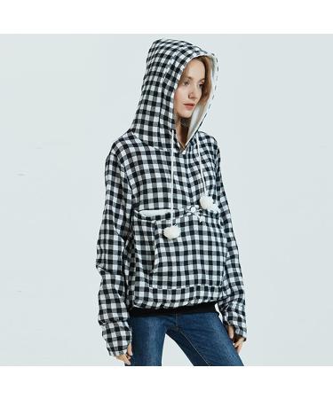 Women s Long Sleeve Cat & Dog Hoodie Sweater with Big Pocket | Warm Zippered Sweatshirt Sizes X-12 to 3XL - Buy Online on GoSupps.com