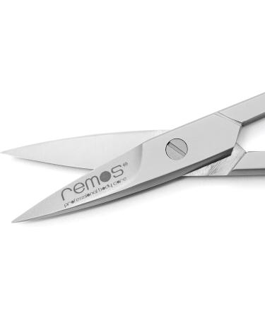 REMOS Nail Scissors with Straight Serrated Cutting Edge - Stainless Steel 9.5 cm - Buy Online on GoSupps.com