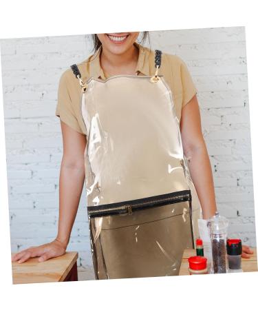 FRCOLOR Work Dress Coveralls for Men Mens Overalls Work Jackets for Men Barber Aprons for Men Kitchen Apron Hairstylist Apron Aprons with Pocket Salon Apron Man Tpu Hair Dye Accessories - Buy Online on GoSupps.com
