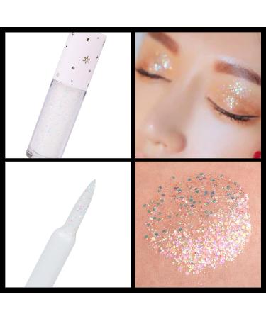 wiwoseo Liquid Eyeshadow Glitter Korean Makeup Diamond Highly Pigmented Eyeshadows Japanese Natural Korean Eye Glitter Shining Eyeshadow Long Lasting Eyeshadow Cosplay Makeup (Galaxy) A-Galaxy - Buy Online on GoSupps.com