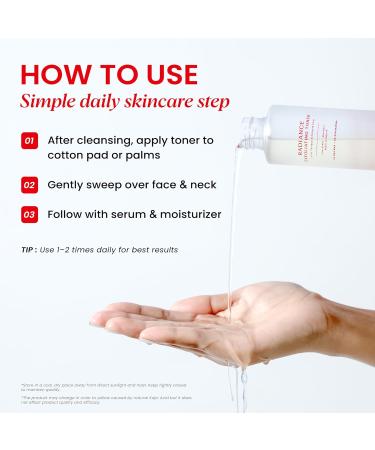 Koji White Exfoliating Toner for Face, 5% PHA BHA Toner | 2% Niacinamide, Kojic Acid & Hyaluronic Acid | Hydrating & Soothing Facial Toner | Unscented for Sensitive Skin, Vegan Skincare, 5.07 Fl Oz - Buy Online on GoSupps.com