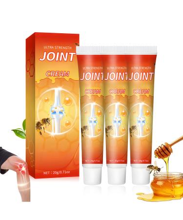 FneeMukt Joint Cream Arthritis Ultra Strength Professional Gel Joint Cream Joints Creams for Knees and Meniscus Ointment Joints and Bone Advanced Creams for Back Neck Feet Shoulder(3PCS)