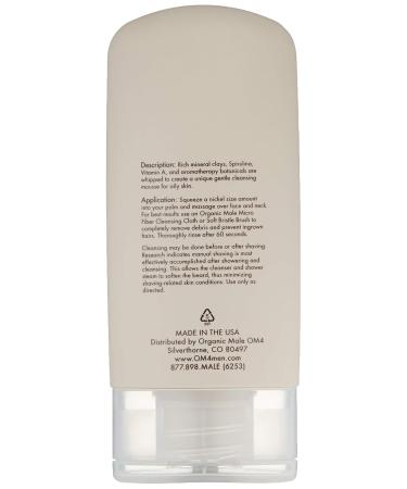 OM4 Oily STEP 1 Green Clay Cleanser | Detox & Purify Men's Skin | Target Breakouts - Buy Online on GoSupps.com