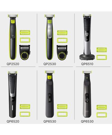 Philips Norelco OneBlade Shaver Body Hair Guards | 14-Length Precision Adjustable Comb for QP2510 QP2520 QP2521 QP2522 QP2530 QP2531 QP2620 QP2630 QP6505 QP6510 QP6520 QP6620 - Buy Online on GoSupps.com