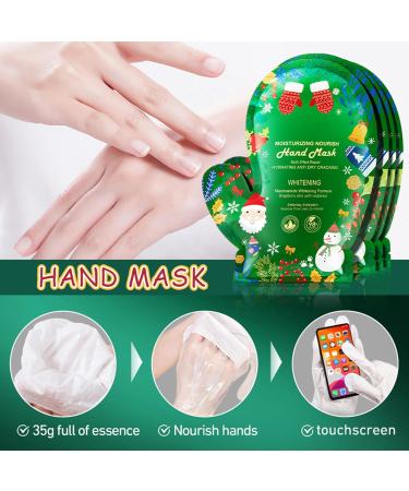  Eazerom 02 Pack of 5 pairs of moisturizing hand masks - Skin repair and renewal - Moisturizing gloves for dry hands - Buy Online on GoSupps.com