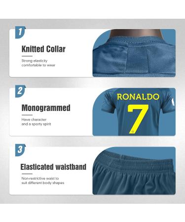 Sternstund Children's Home/Away Football Jersey Sets - Youth Soccer Kits Training Shirts & Shorts Ages 6-7 - Shop Now! - Buy Online on GoSupps.com