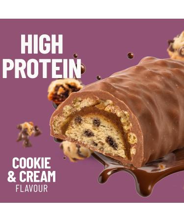 Accelerate Nutrition Pro Dome Bar Cookie & Cream Proteinrich Bars with Crispy Texture 60 grams - Buy Online on GoSupps.com