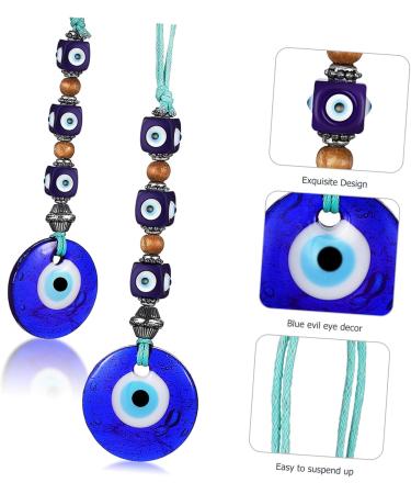 Lurrose 6 Pcs Evil Eye Charm Car Acessories Evil Eye Door Hanging Evil Eye Room Decor Devil Eye Household - Buy Online on GoSupps.com