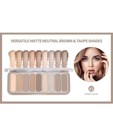 Buy 9 Colors Matte Naked Eyeshadow Palette - High Pigmented Waterproof Makeup for Older Women | Neutral Nude Smoky Shades - Buy Online on GoSupps.com