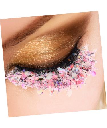 minkissy 6 Pairs Sequin False Eyelashes Fairy False Lashes Eyelash Extensive Eyelash Glow in The Dark Makeup Glitter Lash Extensions Luminous Artificial Fiber Make up Miss Tool - Buy Online on GoSupps.com