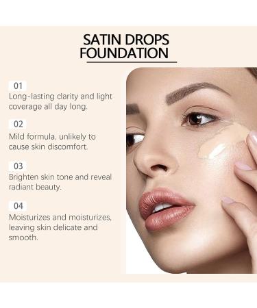 Foundation - Face Makeup 30ml Full Coverage Long-Lasting Concealer for Sensitive Skin for Everyday Wear - Buy Online on GoSupps.com