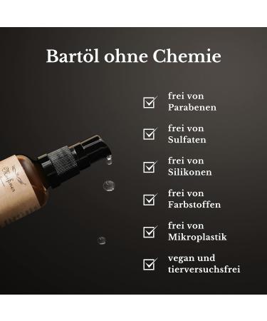 Meißner Tremonia Beard Oil Dark Limes 50ml - Vegan & Natural - Jojoba Oil for Daily Care - No Artificial Additives - Buy Online on GoSupps.com