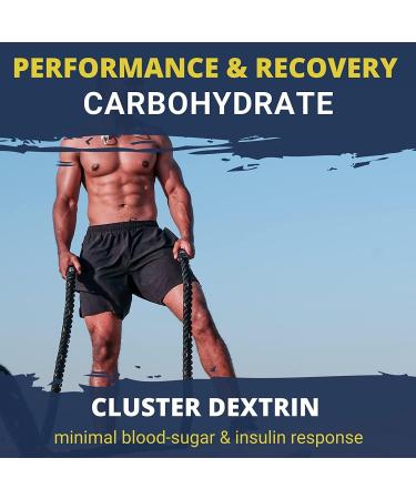 Gaspari Nutrition Glycofuse: Performance and Recovery Carbohydrate 25g Cluster Dextrin and 1g Electrolyte and Hydration Matrix (30 Servings Unflavored) Unflavored 1.92 Pound (Pack of 1) - Buy Online on GoSupps.com