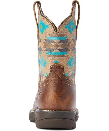 ARIAT Women's Anthem Shortie Savanna Western Boot 8 - Dry Taupe/Turquoise Aztec - Buy Online on GoSupps.com