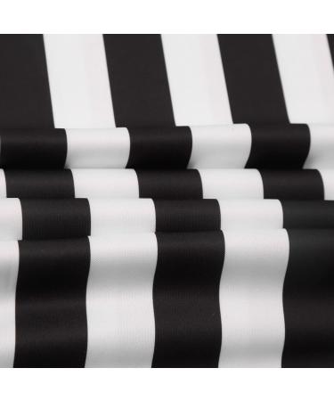 Yuehuamech Men's Umpire Jersey - Black & White Striped Referee Shirt with Zipper for Basketball & Football - Size L (60-65kg) - Buy Online on GoSupps.com