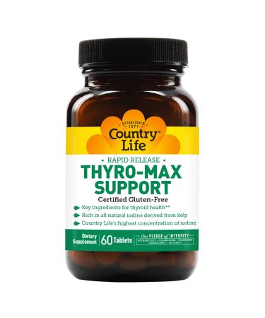 Country Life Rapid Release Thyro-Max Support 60 Tablets