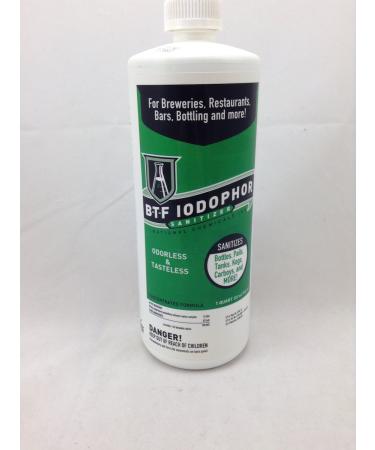 National Chemicals Incorporated 3K-67C3-31UW Iodophor Sanitizer 32 oz