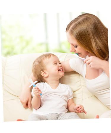 Frcolor Silicone Toothbrush for Babies | Gentle Dental Care Tool for Baby Teeth & Milk Teeth Accessories - Buy Online on GoSupps.com