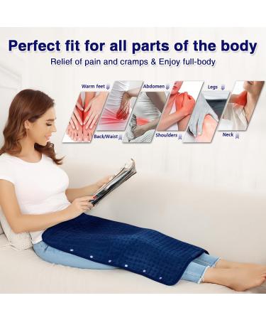 JOBYNA 2-in-1 Foot Warmer - 45x70cm | Cozy Heating for All Seasons | International Shipping - Buy Online on GoSupps.com