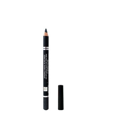 Makki Shimmer Black Eyeliner Pencil Colour 01 with Shimmering Silver Glitter
