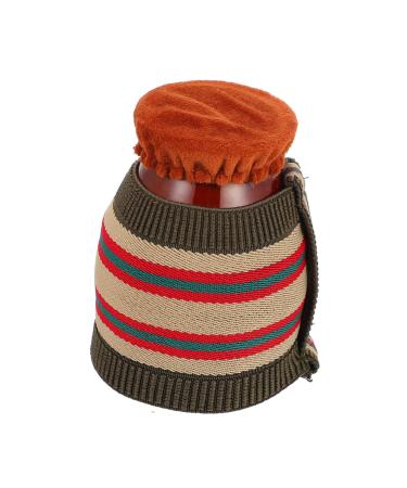 Beavorty 2 sentences Moxibustenbecher made of ceramic moxa stick holder Chinese burner multifunctional tool MOXIBUSITION Brenner massage MOXIBUSTION-TOP SUITE AI-BOX 10x7.5x7.5cmx2Pcs Hellbraunx2st