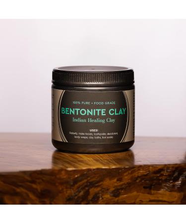 1lb Food Grade Sodium Bentonite Clay Powder - Pure & Natural - Buy Online on GoSupps.com