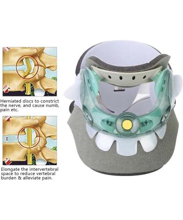 Adjustable Cervical Traction Device - Neck Support Collar for Pain Relief & Relaxation | International Shipping - Buy Online on GoSupps.com