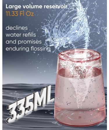 MySmile LP221 Cordless UVC Sterilizable Teeth Water Flosser - 335ml Portable with OLED Display 4 Modes 8 Tips & Storage Bag - Ideal for Home & Travel - Buy Online on GoSupps.com