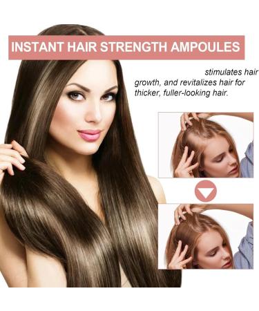 Ampoules fortifiantes instantan es cheveux Ampoules masque capillaire fortifiant Lotion cheveux ab m s secs Ampullen hydratantes pointes fourchues Doux cuir chevelu peaux sensibles (3pcs) - Buy Online on GoSupps.com