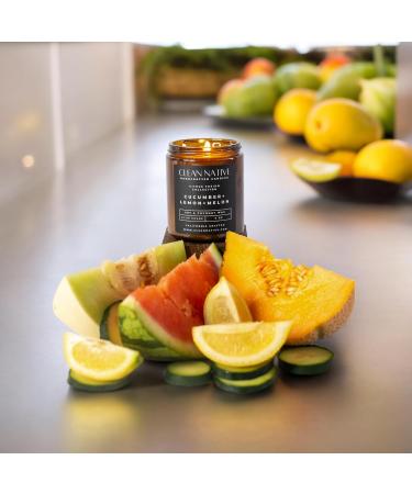 Buy Refreshing Cucumber Water Melon & Lemon Soy & Coconut Wax Candles | Premium International Shipping - Buy Online on GoSupps.com