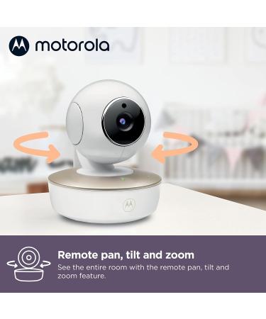Motorola Nursery VM855 WiFi Video Baby Monitor with 5 Parent Unit - Night Vision, Temperature, Two-Way Talk - White - Buy Online on GoSupps.com