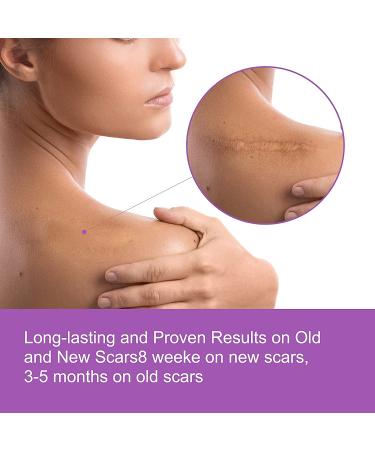 Medical Grade Silicone Scar Sheets - 1.6 x 60 Reusable Gel Tape for Acne, C-Section, Keloid Surgery Scars Treatment - Buy Online on GoSupps.com