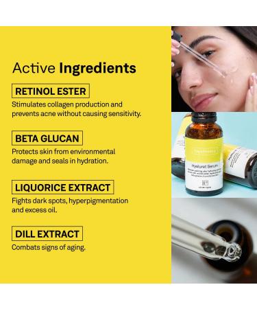 facetheory Hyaluret Serum S13 - Hydrating Face Serum Retinoic and Hyaluronic Acid Stronger Than Retinol Serum Vegan and Cruelty-Free Made in the UK | 30 ml - Buy Online on GoSupps.com