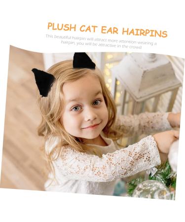 MERRYHAPY 4 Pairs Plush Cat Ear Hair Clip Party Headdress Cosplay Hair Clip Cat Ears Hair Clip Cat Ear Hair Barrettes Cat Ear Hairpin Cosplay Hairpin Cat Ear Headdress Cat Ears Hairpin - Buy Online on GoSupps.com