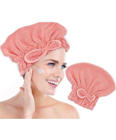 Mjuhnhh Microfiber Hair Towel & Head Wrap - Super Absorbent Fast Drying Shower Cap for Women & Girls | 7 Colors Available - Buy Online on GoSupps.com