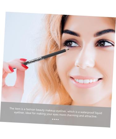 FRCOLOR Waterproof Eyeliner 1Pcs Black Eyeliner Pen Black Liquid Liner Makeup Eyebrow Pencil Miss No Smudge Bamboo Colorful - Buy Online on GoSupps.com